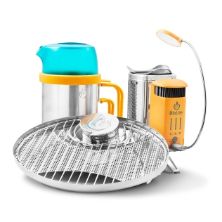 BioLite CampStove 2 Bundle: Who wouldn't want to charge their phone while grilling meat? This campstove combines funtionality with innovative style - perfect for any Dad or Grad. https://www.boeingstore.com/products/biolite-campstove-2-bundle